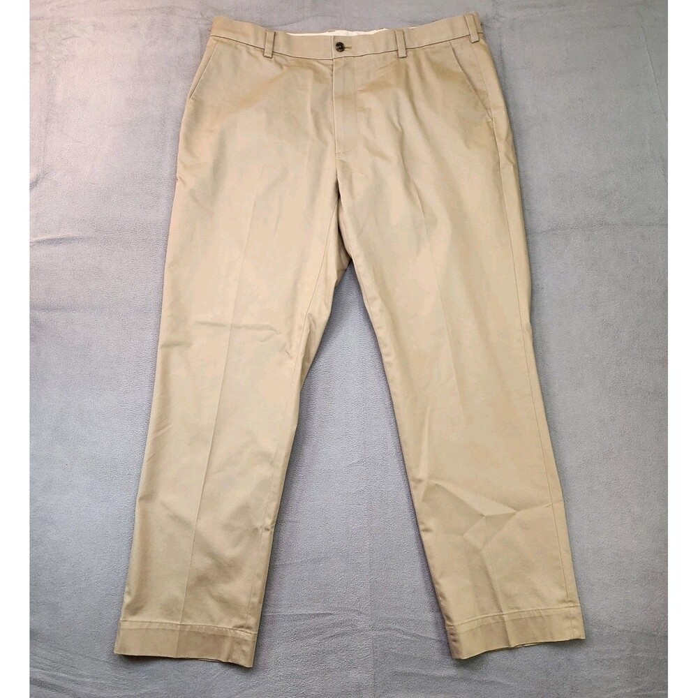 Brooks Brothers Clark Fit Advantage‎ Chino Pants Men's 38x30 Beige Straight Flat